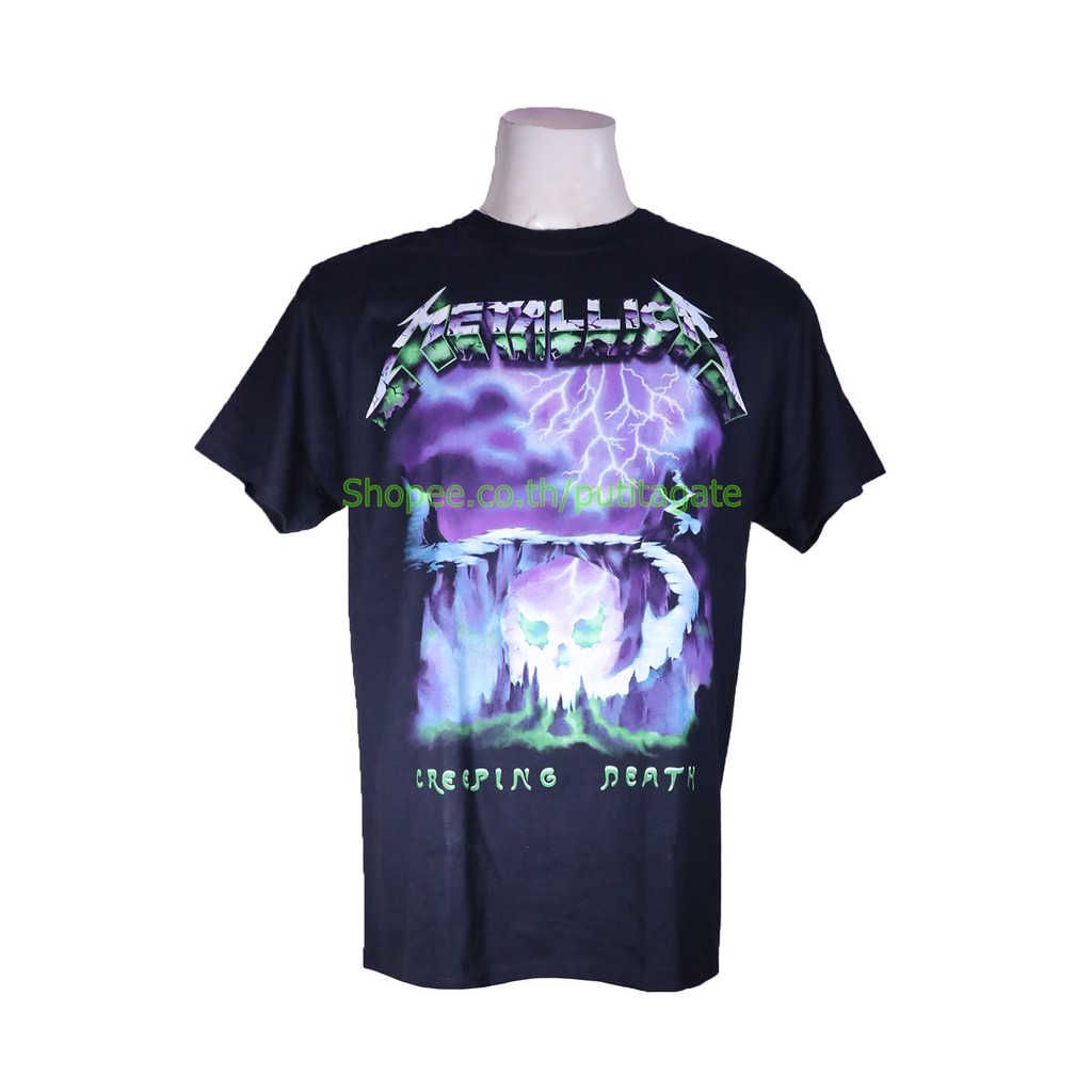 เสื้อยืดสีขาวเสื้อวง-metallica-เสื้อไซส์ยุโรป-เมทัลลิกา-pta1729-เสื้อวงดนตรีต่างประเทศs-4xl