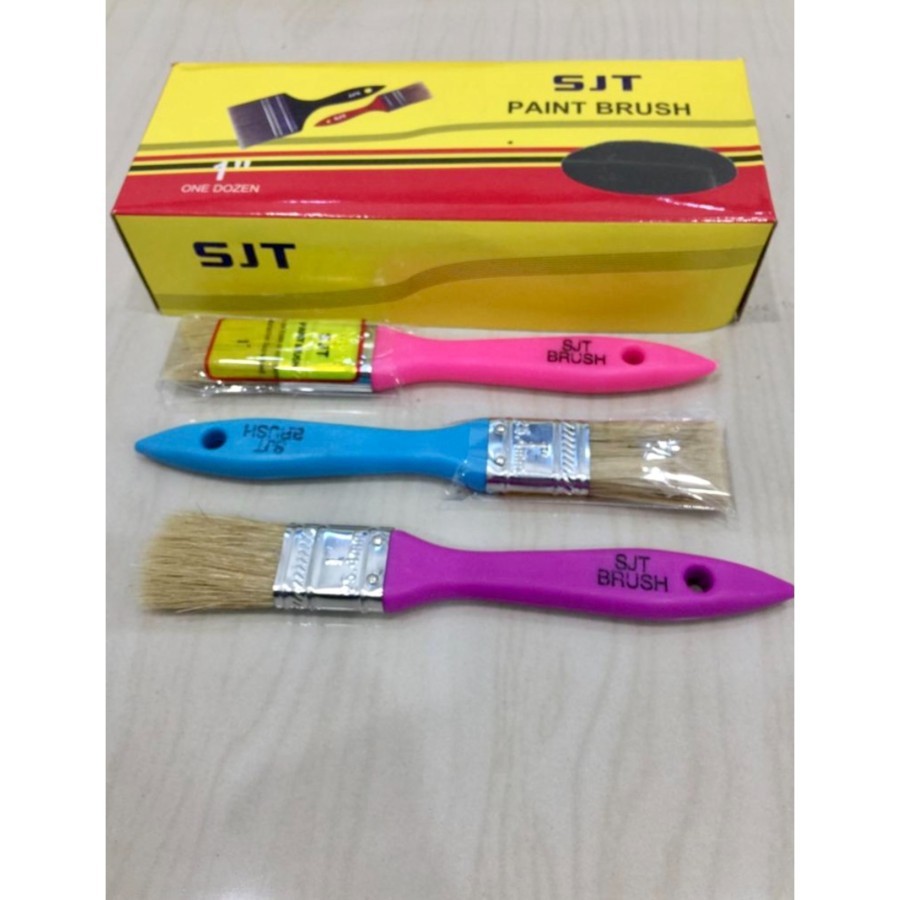 Sjt Paint Brush แปรงทาสี 1 นิ้ว Shopee Thailand