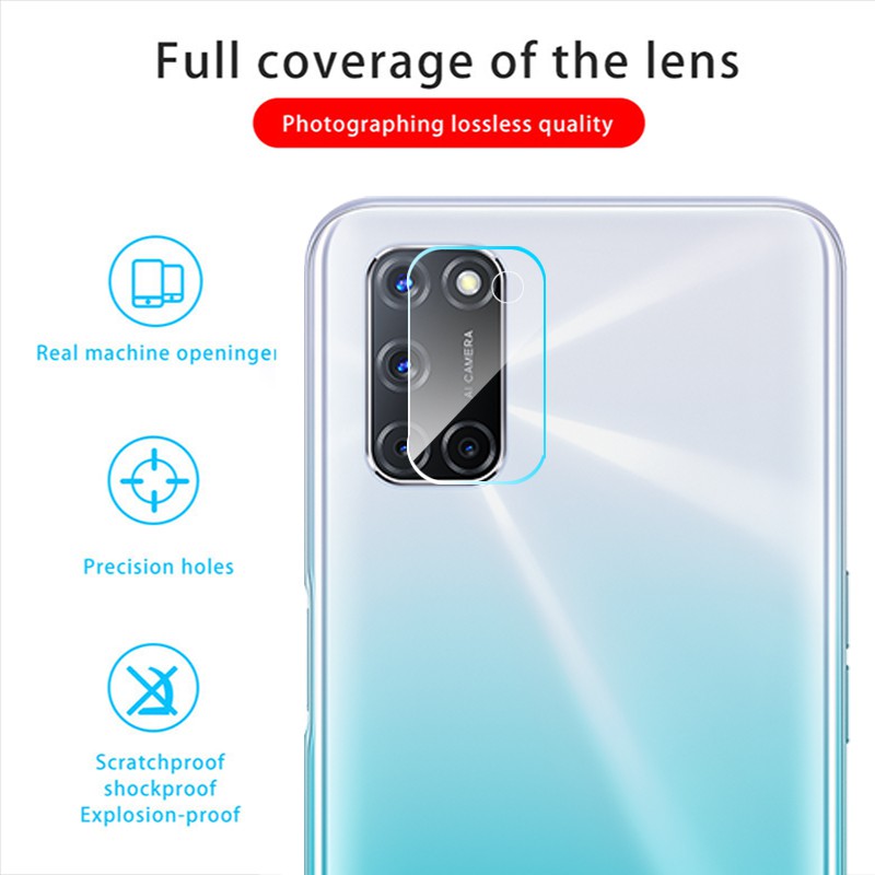 ภาพหน้าปกสินค้าOPPO A52 A92 2020 กระจกนิรภัย OPPO A52 A 52 92 Camera Lens Protector Tempered Glass Film OPPOA52 OPPOA92 ป้องกันเลนส์กล้อง