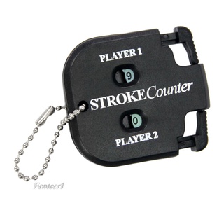 สินค้า [FENTEER1] Portable Double Golf Count Stroke Putt Score Counter Scoring Keeper Supplies