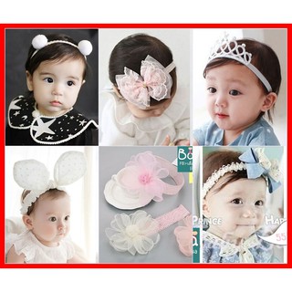 BabyBua พร้อมส่ง ผ้าคาดผมเด็ก ภาพสินค้าจริง ที่คาดผมเด็ก โบว์คาดผมเด็ก งานสวย ใส่ถ่ายรูป ใส่เที่ยว