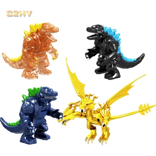 Godzilla Minifigures Toys Big King Ghidorah Building Blocks Bricks Toy