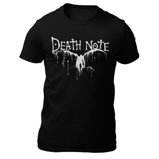 เสื้อยืดผ้าฝ้ายพิมพ์ลายคลาสสิก เสื้อยืด พิมพ์ลาย DEATH NOTE RYUK SHINIGAMI สําหรับผู้ชาย