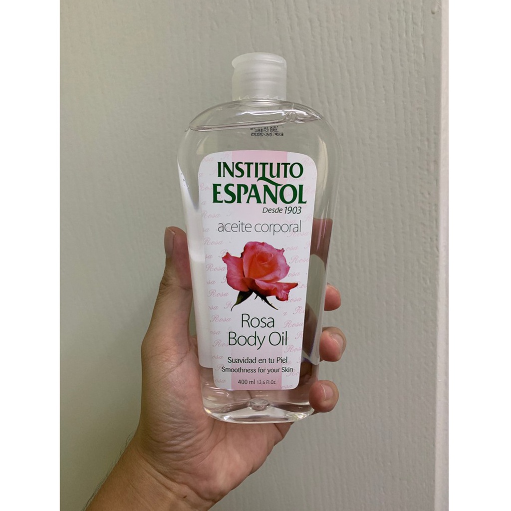 น้ำมันบำรุงผิว-instituto-espanol-essence-rosa-body-oil-400ml