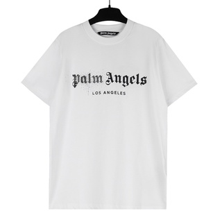 ภาพหน้าปกสินค้าเสื้อยืดแขนสั้นลําลอง พิมพ์ลายโลโก้ Palm Angel ทรงหลวม ขนาดใหญ่ แฟชั่นสําหรับผู้ชาย และผู้หญิง ซึ่งคุณอาจชอบสินค้านี้