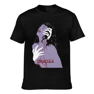 ผ้าฝ้ายคอกลมเสื้อยืด ผ้าฝ้าย พิมพ์ลายโปสเตอร์ภาพยนตร์ Dracula V40 สําหรับผู้ชายfrom S-4XL&lt;2022&gt;