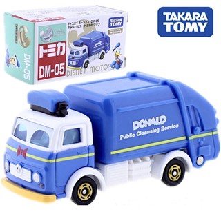 แท้ 100% จากญี่ปุ่น โมเดล ดิสนีย์ รถโดนัลด์ ดั๊ก Takara Tomy Tomica Disney Motors DM-05 Castals Donald Duck