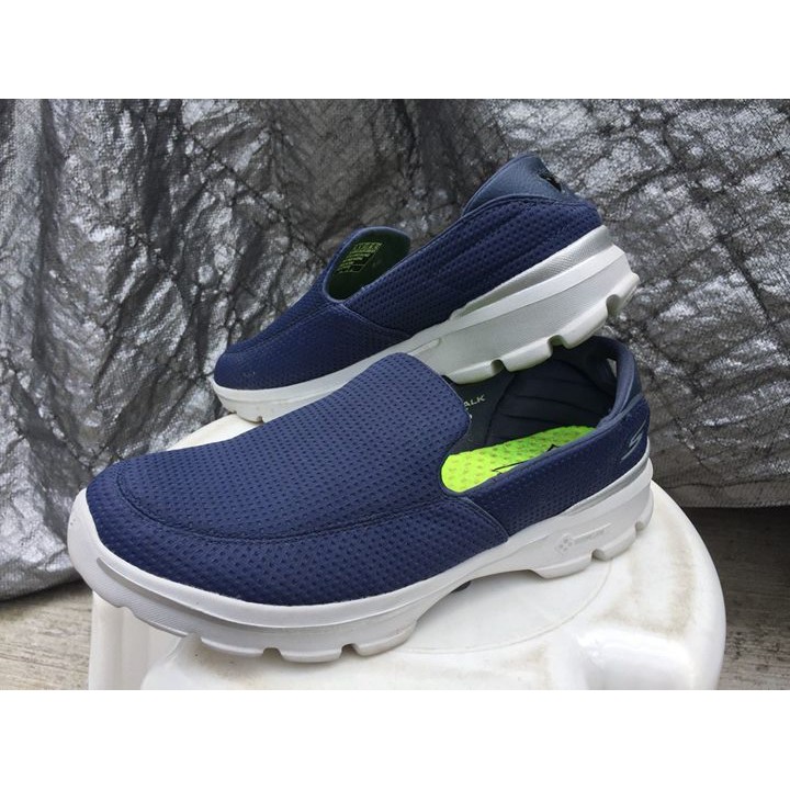 skechers-gowalk3-navy-blue-10us-สภาพ-95-ใส่ครั้งเดียว-สเก็ตเชอร์-ชาย-หล่อๆ-นุ่มๆ