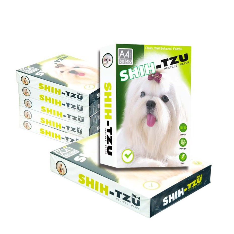 shih-tzu-green-กระดาษถ่ายเอกสาร-ชิห์สุ-สีเขียว-a4-80-แกรม-450-แผ่น-จำหน่าย-5-รีม