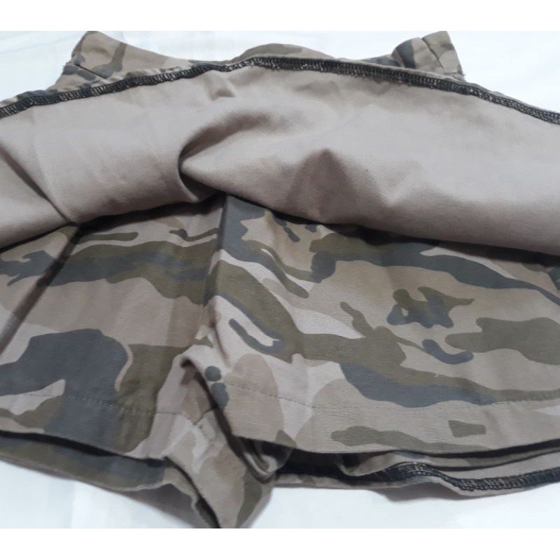 กระโปรงกางเกงมีหลายแบบให้เลือกสีดำสีเทามีลายทหาร