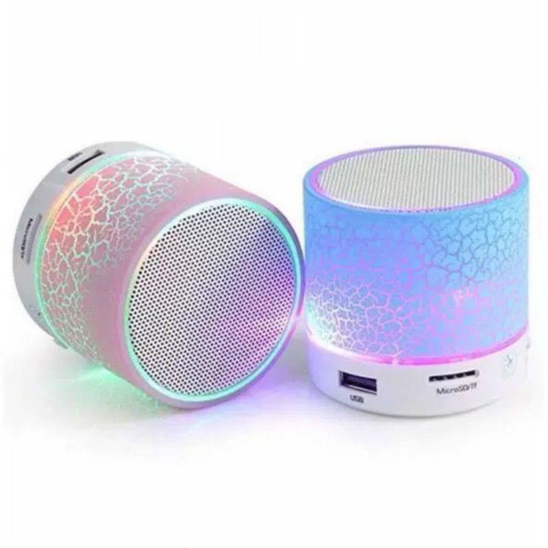 ลําโพงบลูทูธ-a9-ขนาดเล็ก-พร้อมไฟ-led-แบบใส-สีสันสดใส