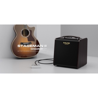 แอมป์อะคูสติก NUX Battery-Powered Acoustic Guitar Amplifier Stageman II (AC-80)