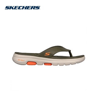 ภาพหน้าปกสินค้าSkechers สเก็ตเชอร์ส รองเท้า ผู้ชาย GOwalk 5 Foamies Foamies Shoes 243024-OLV ที่เกี่ยวข้อง