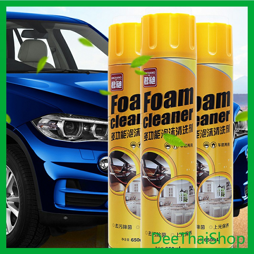 deethai-โฟมล้างรถ-ไม่ต้องล้าง-น้ำยาทำความสะอาดโฟมอเนกประสงค์-ใช้ภายใน-ไม่ต้องล้าง-โฟมล้างรถ-foam-cleaner