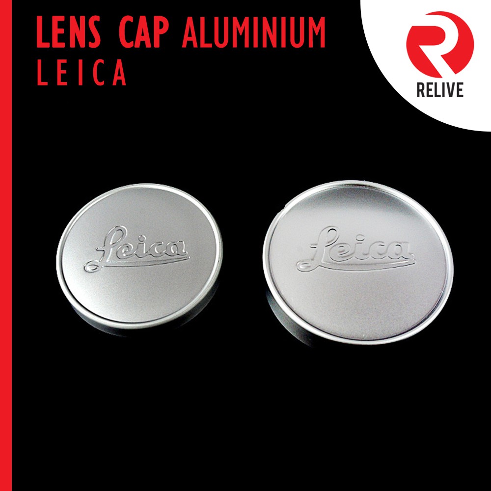 ภาพสินค้าฝาปิดหน้าเลนส์ Leica Lens Cap Aluminium  ฝาคลอบ ฝาปิดเลนส์ ไลก้า อลูมิเนียม คุณภาพดี แข็งแรง ฝาปิดกล้อง ฝาเลนส์ จากร้าน vissavat บน Shopee ภาพที่ 2