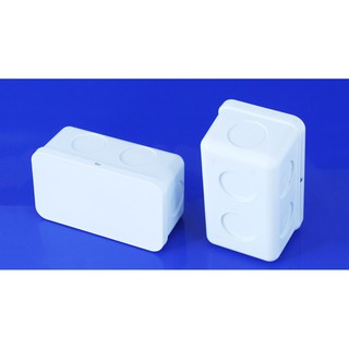SA16-20-25 กล่องพักสาย กล่องเก็บสาย 2x4 สีขาว Handy Junction Box ยีห้อPRi