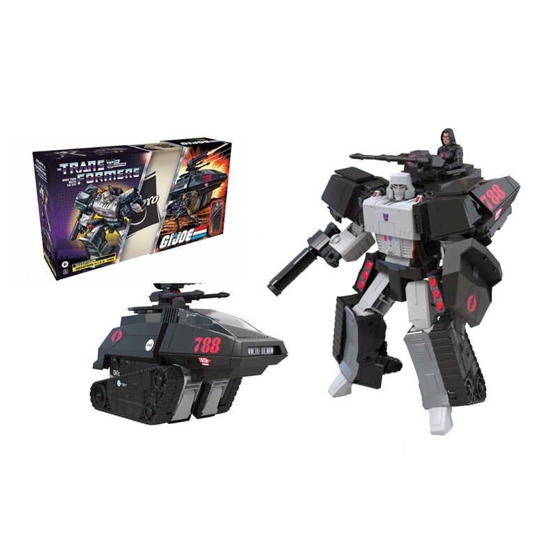 Hasbro Transformers x GI Joe Hiss Tank Megatron and Baroness Shopee