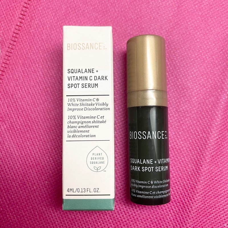 BIOSSANCE Squalane + Vitamin C Dark Spot Serum ขนาดทดลอง 4 ml Shopee