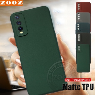 vivo Y36 Y27 5G V29 Pro V29Pro Y20s 【G】 Y20 Y20i Y12a Y12s Y31 (2021) Y51 Y51A (2020) Soft TPU Case Anti Fingerprint Back Cover Matte Rubber Phone Casing