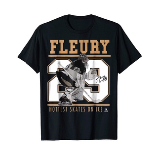 [S-5XL] 【Preferred Boutique】gildan เสื้อยืด ผ้าฝ้าย 100% พิมพ์ลาย Marc-Andre Fleury Las Vegas Knights Hockey สําหรับผู้ช