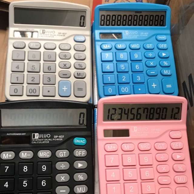 ภาพหน้าปกสินค้าDPLUO เครื่องคิดเลขตั้งโต๊ะ ขนาดใหญ่ 12 หลัก รุ่น DP-837 THAILAND เครื่องคิดเลข 12 Digits Electronic Calculator จากร้าน heng.klongthom บน Shopee