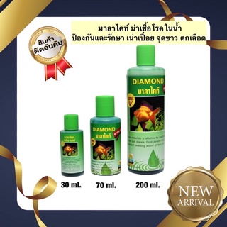 มาลาไคท์ MS Royal DIAMOND (มาลาไคท์ สูตรใหม่ เข้มข้น ฆ่าเชื้อโรคในน้ำ ป้องกันและรักษา เน่าเปื่อย จุดขาว ตกเลือด)