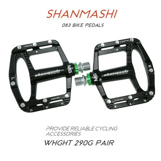 Shanmashi083บันไดจักรยาน แป้นเหยียบแมกนีเซียมอัลลอยด์ 3 แบริ่งแป้นเหยียบจักรยานเสือภูเขาแป้นเหยียบบีเอ็มไม่เจ็บรองเท้า จักรยาน อุปกรณ