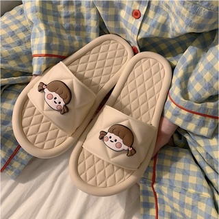 ภาพหน้าปกสินค้ารองเท้าสลิปเปอร์ ลายการ์ตูนหมี น่ารัก สไตล์เกาหลี สําหรับผู้หญิง ที่เกี่ยวข้อง