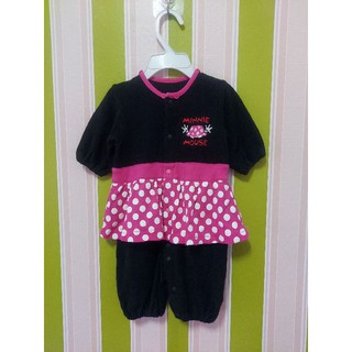 บอดี้สูทเด็กมือสอง Minnie Mouse Size 50-60