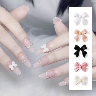 🅑🅔 โบว์ผีเสื้อ 3D ทนต่อการเสียดสี สําหรับตกแต่งเล็บ DIY 30 ชิ้น