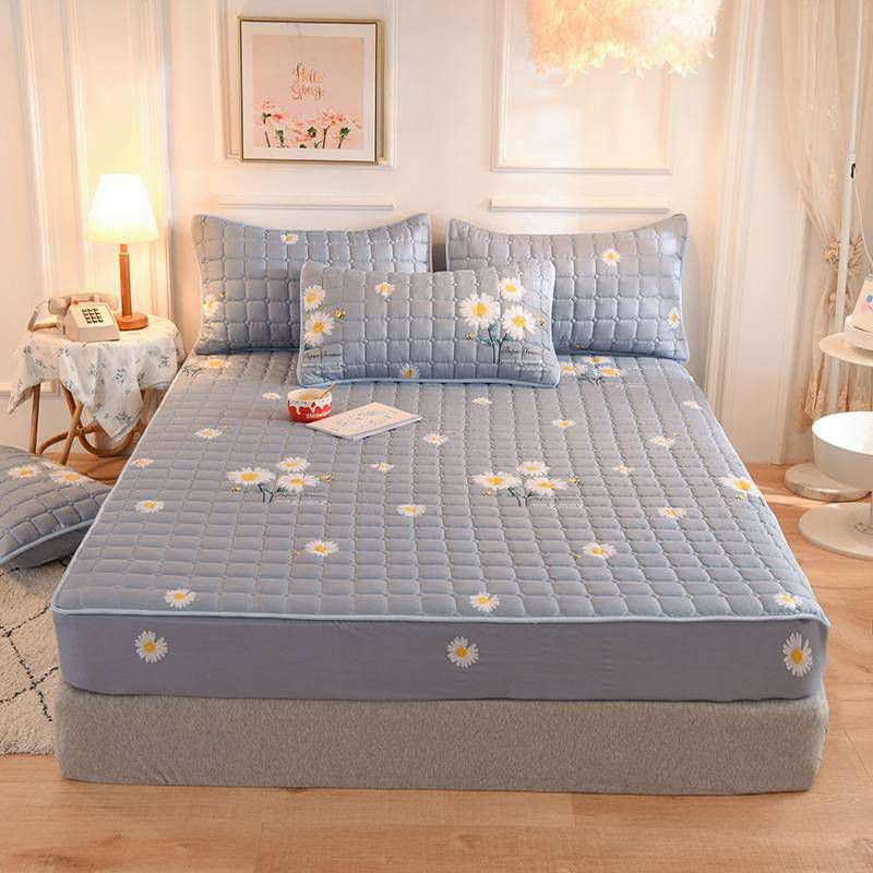 ภาพสินค้าSale . ผ้าปูที่นอนรองเตียง ผ้าปูที่นอนรัดมุม 360 องศา ระบายอากาศได้ดี จากร้าน baby_sweetie บน Shopee ภาพที่ 6