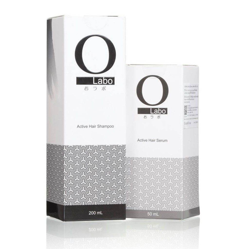 O Labo Active Hair Shampoo 200ml / Serum 50ml | Shopee Thailand