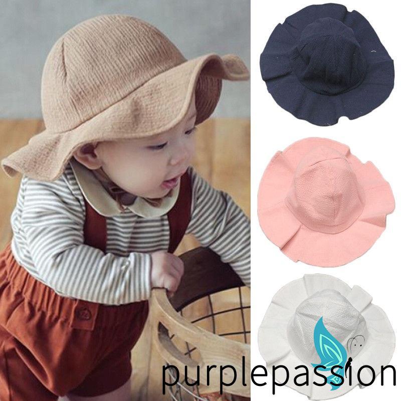 สินค้า หมวกผ้าฝ้ายกันแดดสำหรับเด็กทารก
