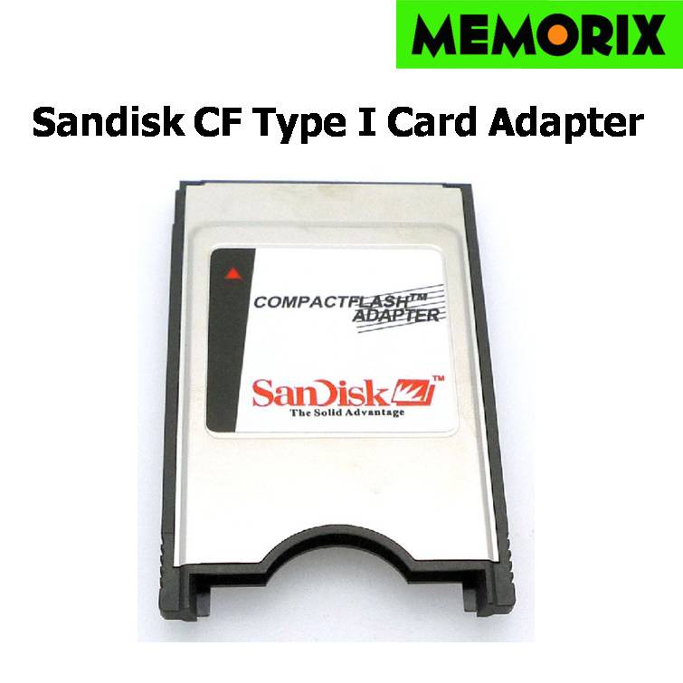 Sandisk CompactFlash Type I CF Card Adapter Converts 50pin
