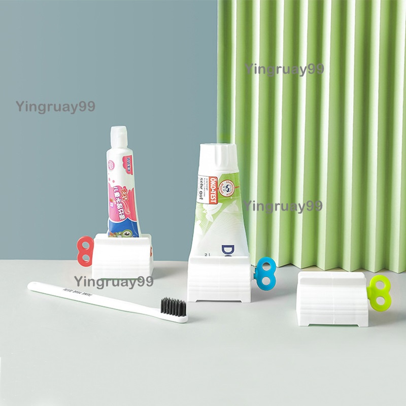 ภาพสินค้าพร้อมส่ง ทีบีบยาสีฟัน ที่กดยาสีฟัน กดยาสีฟันแบบมือหมุน ทีรีดอย่าสีฟัน อุปกรณ์บีบยาสีฟัน Toothpaste extruder จากร้าน yingruay99 บน Shopee ภาพที่ 2