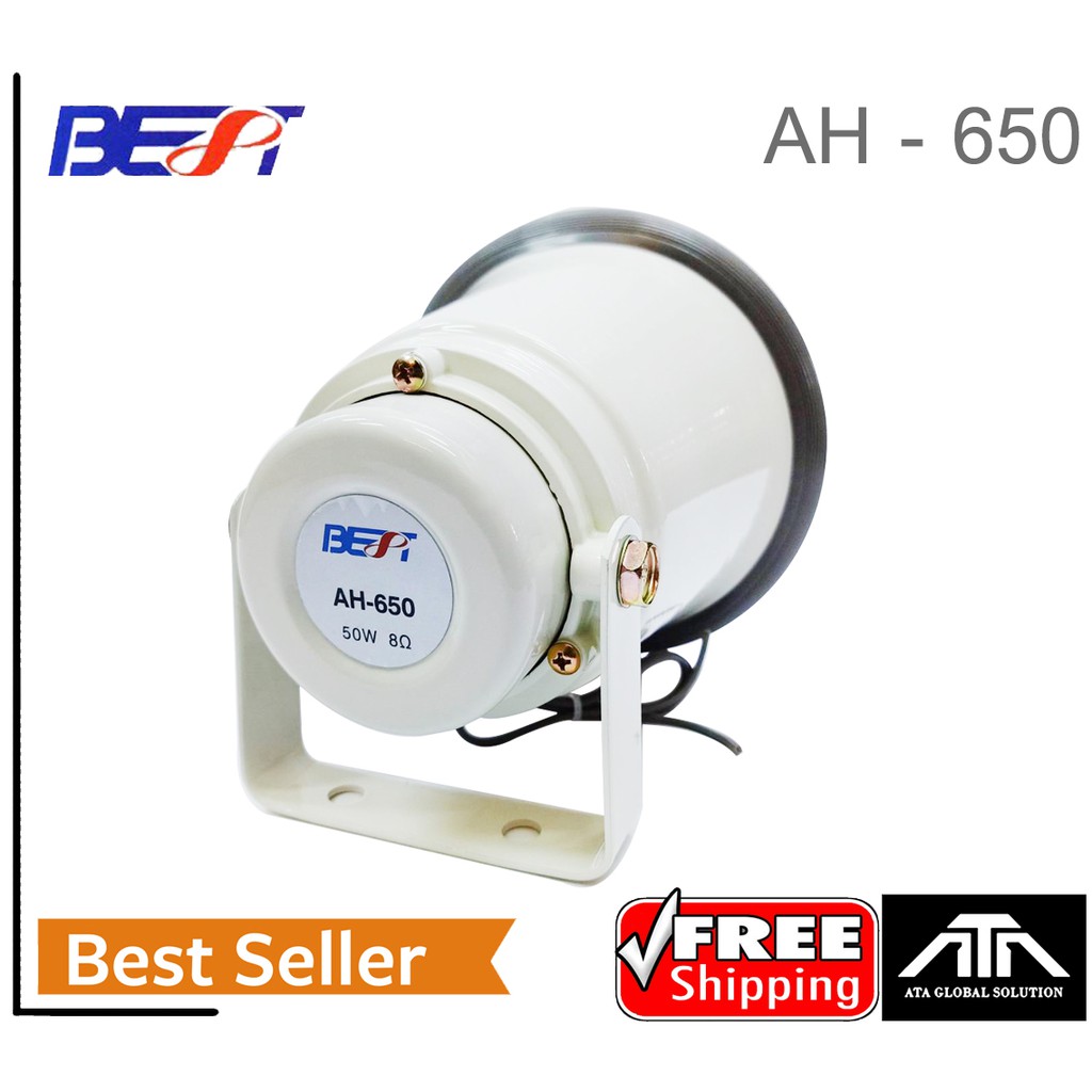 ฮอร์น-ลำโพงฮอร์น-เครื่องเสียง-best-ah-650-6-นิ้ว-50-w-8ohm-แพ็ค-1-ตัว