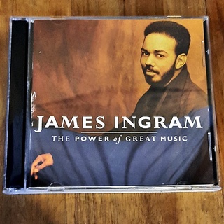 Used CD ซีดีเพลงสากล James Ingram - The Power of the great music (Used CD)1991 very good B