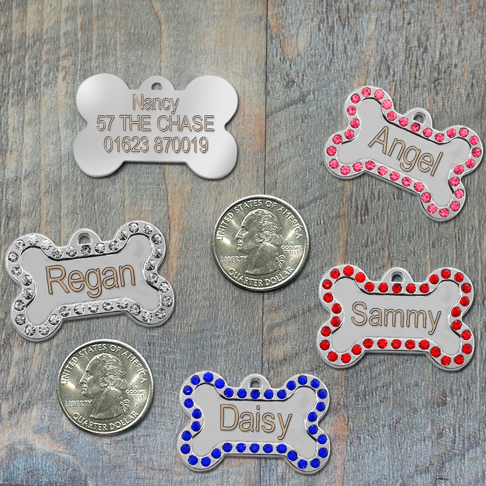 custom-dog-tags-bling-rhinestone-personalized-pet-cat-id-tags-stainless-steel