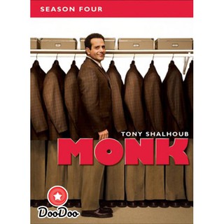 Monk Season 4 นักสืบจิตป่วน ปี 4 [พากย์อังกฤษ ซับไทย] DVD 4 แผ่น