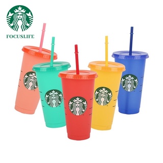 Starbucks ถ้วยพลาสติกเปลี่ยนสีตามอุณหภูมิ 700 มล.