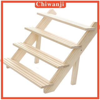 [Chiwanji] ถาดไม้ สองชั้น สําหรับวางเครื่องประดับ สร้อยคอ ต่างหู