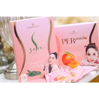 ภาพขนาดย่อของภาพหน้าปกสินค้าPERPEACH SSURE นุ้ยสุจิรา เพอพีช+เอสชัวร์ เซตทดลองสุดคุ้ม จากร้าน pananchita_bangkok บน Shopee ภาพที่ 2