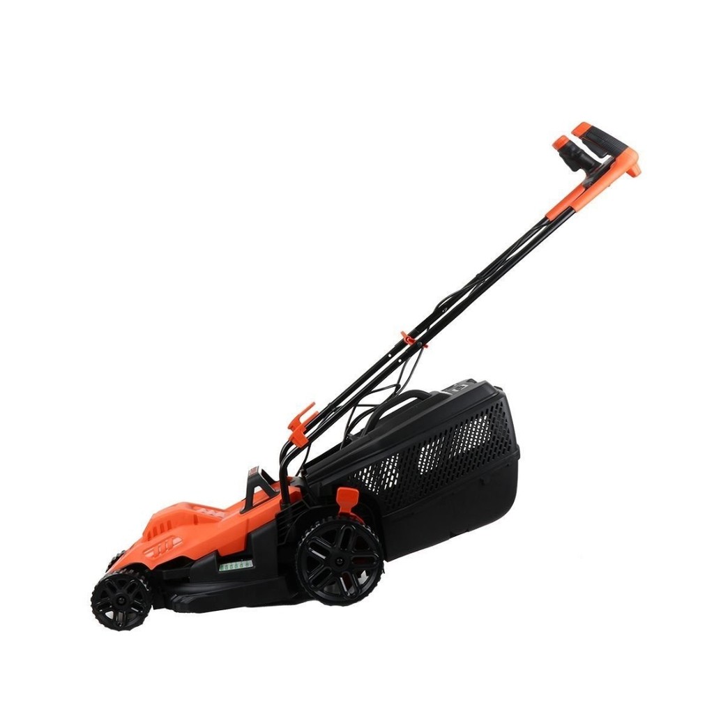 Black & Decker รถตัดหญ้าไฟฟ้า กำลัง 1400 วัตต์ หน้ากว้าง 34 ซม. รุ่น BEMW461BH-B1