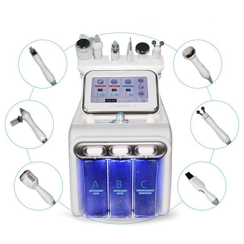 6 In 1 H2 O2 Hydra Aqua Peel Dermabrasion Water Oxygen Jet Peel Beauty Machine E3KE