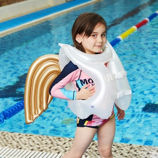 เสื้อชูชีพเด็ก ชูชีพว่ายน้ำ ช่วยพยุงตัว เสื้อชูชีพ ปีกนางฟ้า