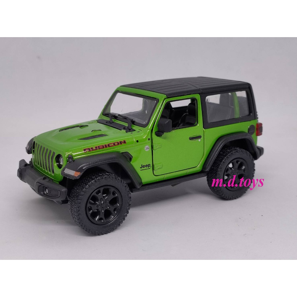 รถโมเดลเหล็ก 2018 Jeep Wrangler (Hard Top) Shopee Thailand