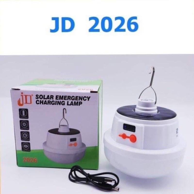  หลอดไฟ LED JD 2029 JD 2026 JD 2022หลอดไฟพกพา หลอดไฟโซล่าเซลล์ 