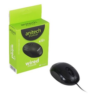 (A101) anitach MOUSE OPTICAL USB A101 ประกัน 2ปี ของแท้ Resolutions : 1000 DPI - Interface : USB Version 2.0/3.0