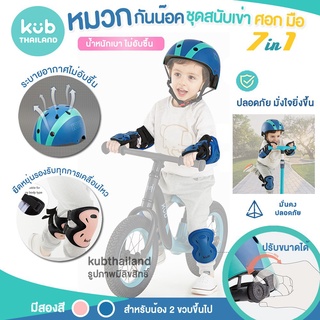 ʕ￫ᴥ￩ʔ หมวกกันน็อคเด็ก สนับมือ สนับเข่า สนับศอก หมวกกันน็อค หมวกนิรภัย helmet kub uek victgoal