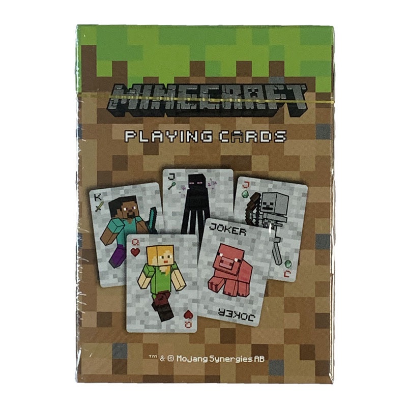 minecraft-ไพ่เล่น-ไพ่ดาดฟ้ามาตรฐาน-ในสะสม-ดีบุกท่องเที่ยว